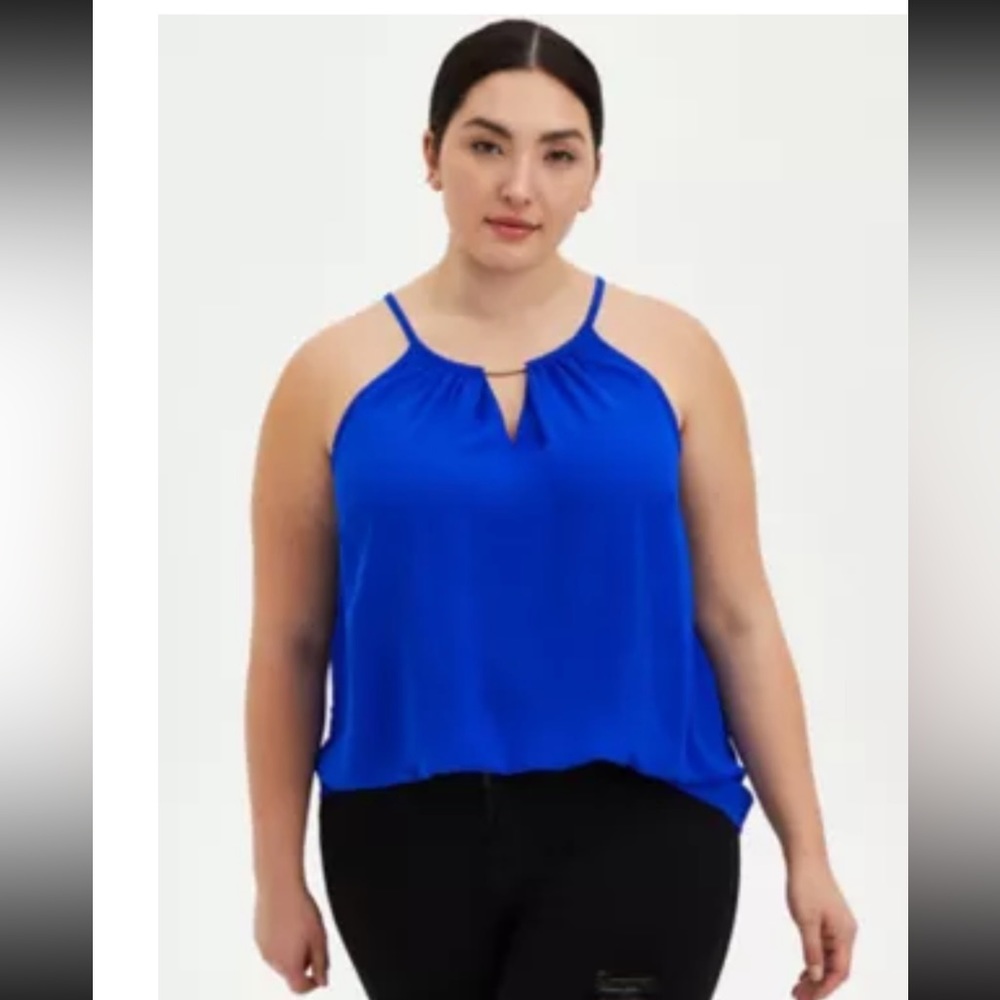 Royal blue dress tank